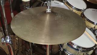 Vintage Zildjian 14quot New Beat hi hat cymbals 68early 70s ink [upl. by Ocihc]