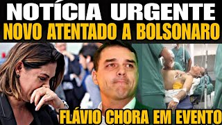 URGENTE NOVO ATENTADO CONTRA BOLSONARO AGORA FLÁVIO CHORA EM EVENTO EM HOMENAGEM DIA DOS PAIS [upl. by Carper]