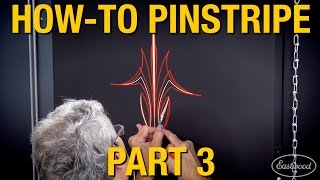 How To Pinstripe Custom Pinstripes with Rick Harris amp Kevin Tetz  Pt3 of 3  Eastwood [upl. by Wolfgang]