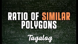 RATIO OF SIMILAR POLYGON Worded Problems TAGALOG [upl. by Eynahpets]