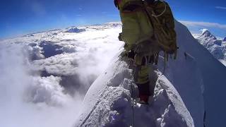 Summit push at Manaslu on Sep 2013 [upl. by Ahsir]