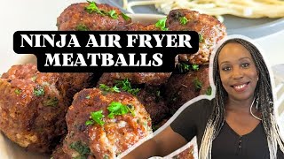 Ninja Air Fryer Meatballs [upl. by Lellih752]