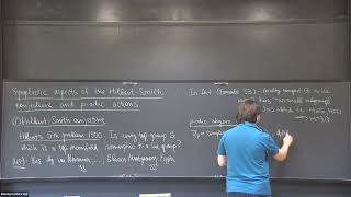 Symplectic Aspects of the HilbertSmith Conjecture and padic Actions  Egor Shelukhin [upl. by Kcirb]