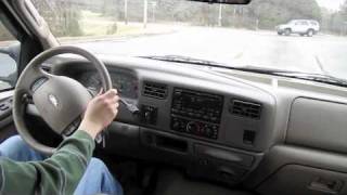 Test Drive the 2003 Ford F350 Lariat Super Duty Powerstroke Dually Start Up Engine Tour [upl. by Atilam]