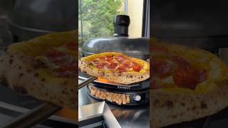 Pizzateig OHNE kneten😍 Das Rezept findest du in den Kommentaren👇🏼 [upl. by Alram]