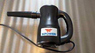 XPOWER Electric Air Duster Review [upl. by Thacher]