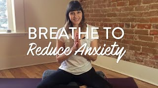 3 Yoga Breathing Exercises for Anxiety  Caren Baginski [upl. by Helga]