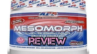 Mesomorph Pre Workout by APS Nutrition Review [upl. by Nagrom]