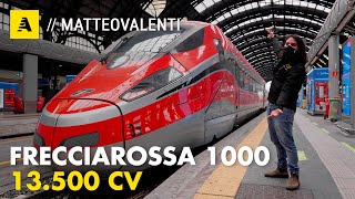 I segreti del FRECCIAROSSA 1000  Come si guida un TRENO ad ALTA VELOCITÀ da 35 mln € [upl. by Marlena892]