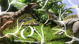 METRIACANTHOSAURUS VS IRRITATOR HAMMOND COLLECTION STOP MOTION ANIMATION [upl. by Jenkel909]