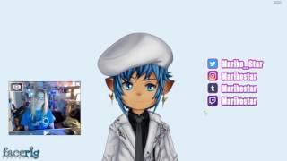 FaceRig Live2D Commission Demo [upl. by Moneta]