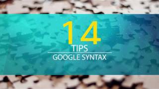 14 TIPS Pencarian Google  Google Syntax [upl. by Novert902]