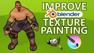 How to Improve Texture Painting Quickly in Blender [upl. by Wagoner]