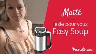 MOULINEX l Test et avis sur le Easy Soup  le blender chauffant pour des soupes en 2 étapes [upl. by Nyved]