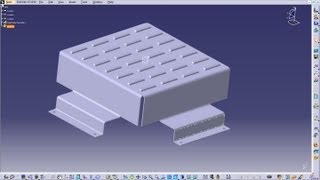 Catia V5 TutorialCreate Flange RelimitedPropagate amp Change InclinationSheetmetal workbench [upl. by Ellegna]