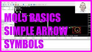 LEARN MQL5 TUTORIAL BASICS  71 SIMPLE ARROW SYMBOLS [upl. by Huxley451]