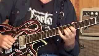 Brian Setzer Total Guitar FULL LESSON [upl. by Darreg362]