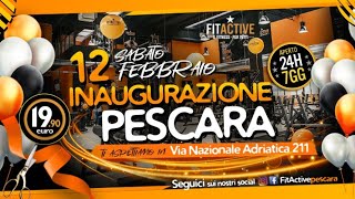 💥 E arrivata FitActive Pescara 💥 [upl. by Anerom]