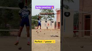 Powerful 💥spike practice 🔥fireworks volleyball volleyballremix love shorts shortsfeed [upl. by Adnav]