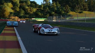 1967 Ferrari 330 P4 At Spa 24 Hours [upl. by Berrie839]