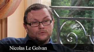 Rentrée Littéraire Flammarion 2012  Interview de Nicolas Le Golvan [upl. by Carson]