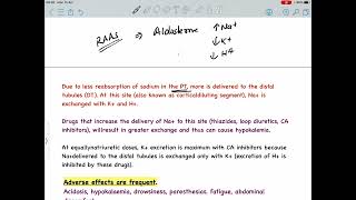 Carbonic ahydrase inhibitor mechanism of action  Diuretics  MBBS PHARMACOLOGY [upl. by Llerraf]