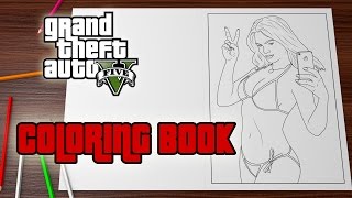 GTA 5  Coloring Book [upl. by Arrio]