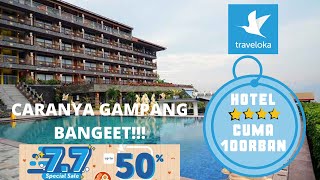 TIPS DAPAT HOTEL BERBINTANG HARGA MURAH DI TRAVELOKA [upl. by Hnahym]