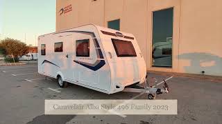 2023 Caravelair Alba Style 496 Family  CARAVANAS SANGAR [upl. by Mccourt]