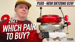 Best Fpv Goggles for 2021  Fatshark or Skyzone Plus New Skyzone 020 🏆🎖🎖🎖 [upl. by Llenyaj]