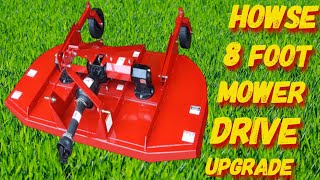 HOWSE 8’ MOWER DRIVE SPLINE UPGRADE [upl. by Rol595]