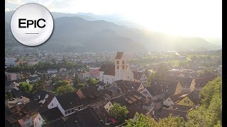 Quick City Overview Sargans Switzerland HD [upl. by Tayib]