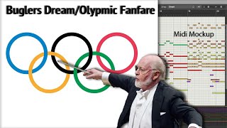 Buglers DreamOlympic Fanfare  John Williams 1984 Midi Mockup [upl. by Plusch]