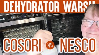 Which Food Dehydrator is Best for You Nesco vs Cosori and Dehydrating Kale [upl. by Magavern]