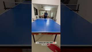 Musical Table Tennis🏓aadat atifaslam  Singing Atif Aslam Aadat while Playing Table Tennis [upl. by Carbrey]