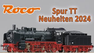 Roco Spur TT Modellbahn Neuheiten 2024 [upl. by Cyma]