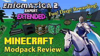 Enigmatica 2 Expert Extended  Minecraft Modpack Review  Introduction [upl. by Nasah254]