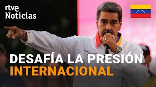 VENEZUELA La UE no reconocerá los RESULTADOS sin las ACTAS y MADURO arremete contra el BLOQUE RTVE [upl. by Zakaria]