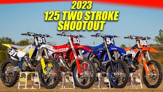 2023 125 Two Stroke Shootout  Motocross Action Magazine [upl. by Wertheimer]