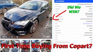 Copart UK  First Time Buying From Auction Beginners Guide [upl. by Gustafson789]