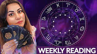 Hindi• ALL SIGNS ➡️ WEEKLY 0713th OCTOBER TAROT READING  YE HAFTA KESA RAHE GA 🔮🌞👫🥂💰🥳 [upl. by Rehctelf]