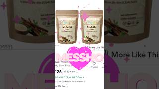 Valioso Mulethi Powder For BodySkin and Hair youtubeshorts meesho viralvideo [upl. by Shelton]