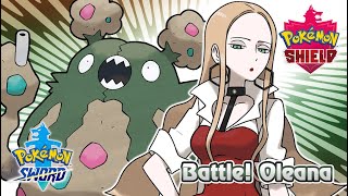 Pokémon Sword amp Shield  Oleana Battle Music HQ [upl. by Colwin839]