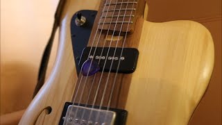 Building my electric guitar  a slideshow [upl. by Asertal]