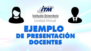 Ejemplo de presentación para los Docentes [upl. by Ardua]