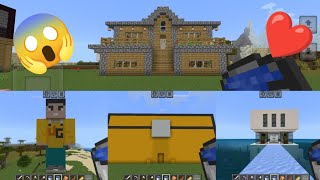 MY WORLD TOUR  MINECRAFT ❤ gamerfleet house ajjubhai house techno gamerz statue technogamerz [upl. by Aiem656]