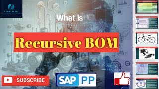 What is Recursive BOM in SAP [upl. by Nerte]