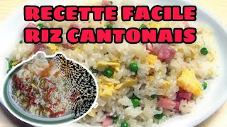 RECETTE RIZ CANTONAIS FACILE [upl. by Parsaye]