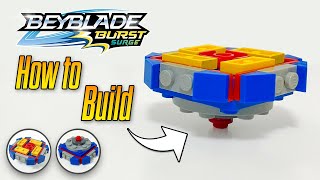 How to Build a LEGO Beyblade  Beyblade Burst Surge [upl. by Nadaba]