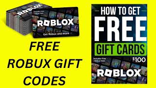 FREE UNUSED 150000 ROBLOX GIFT CARD CODES 2024  Free Roblox Gift Codes Live Proof UPDATE [upl. by Amaryllis325]